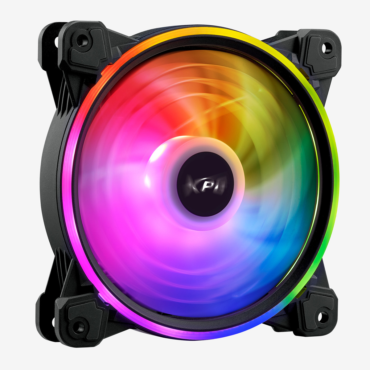 Lüfter XPG HURRICANE 120 (120mm ARGB PWM Fan)        schwarz retail Lüfter