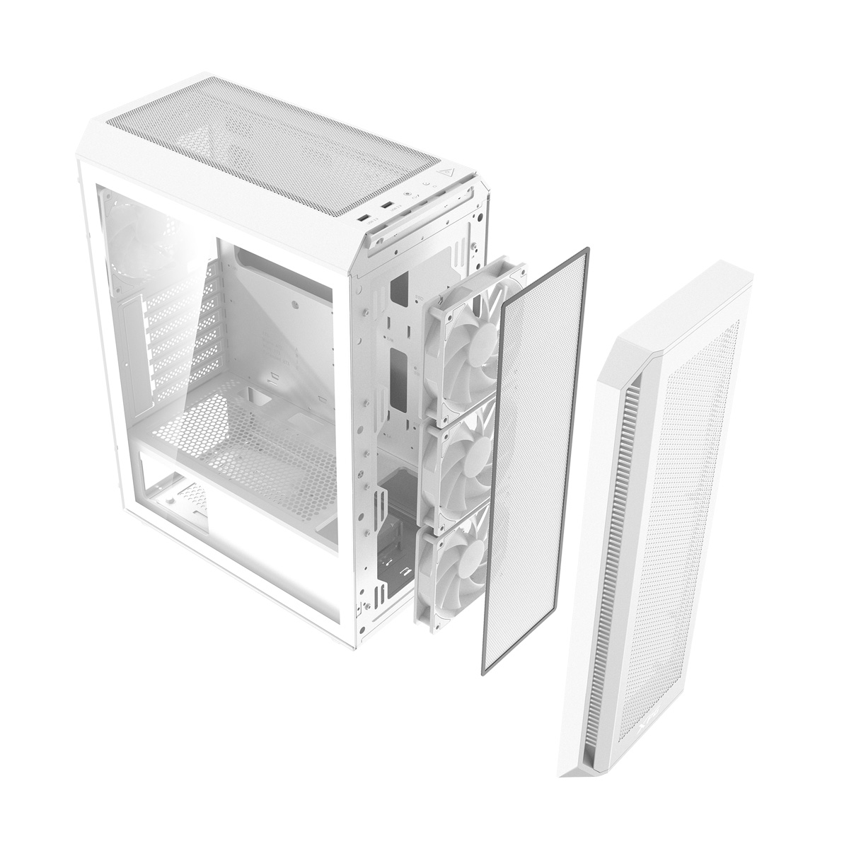 Geh XPG VALOR AIR PLUS            (ATX)  Midi Tower     weiß retail Gehäuse