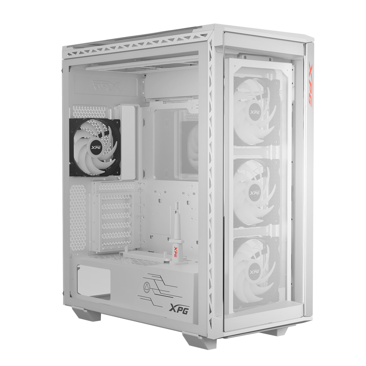 Geh XPG BATTLECRUISER II        (E-ATX)  Midi Tower     weiß retail
