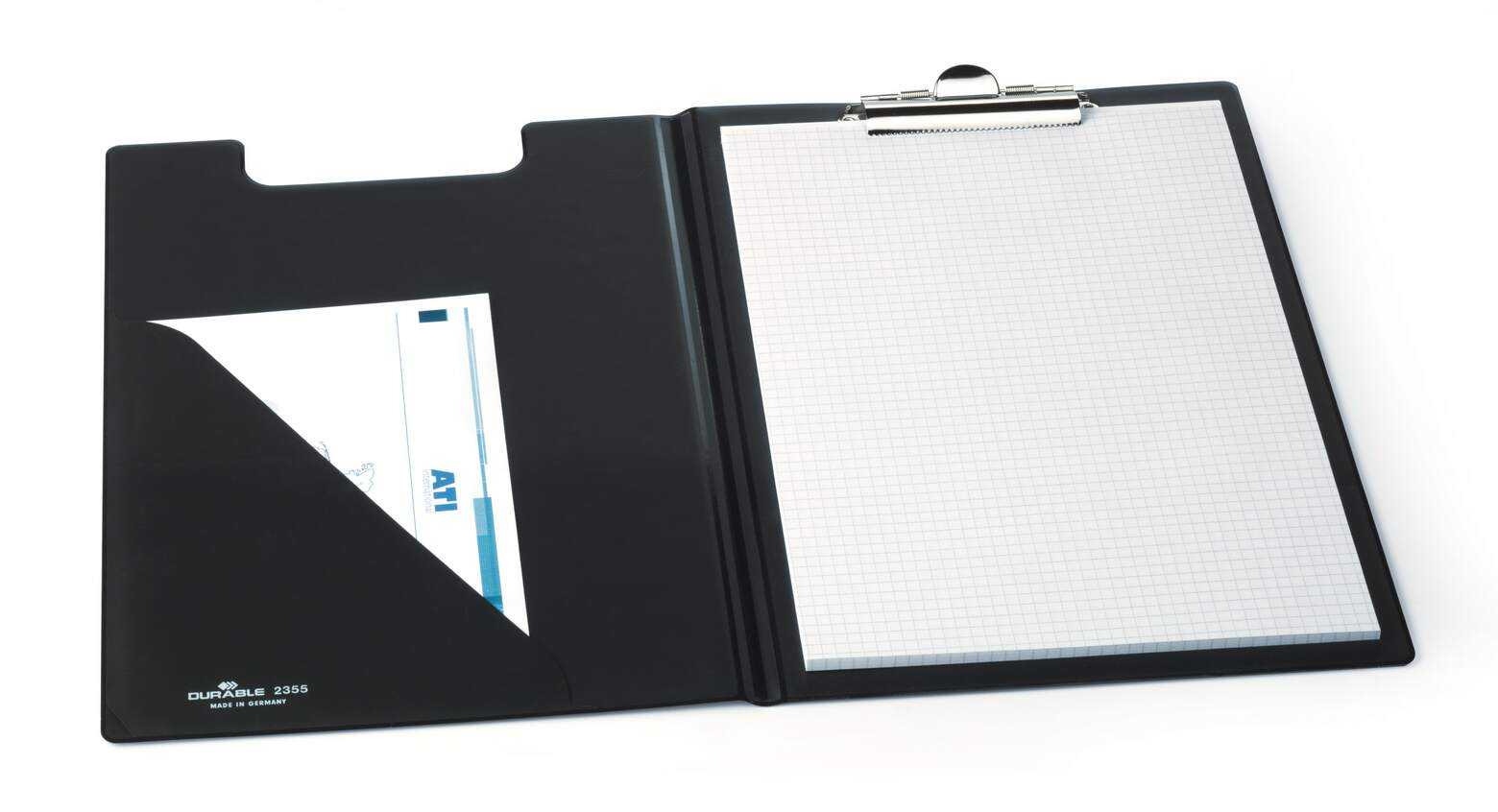 DURABLE Blockmappe (A4 Federklemme) schwarz