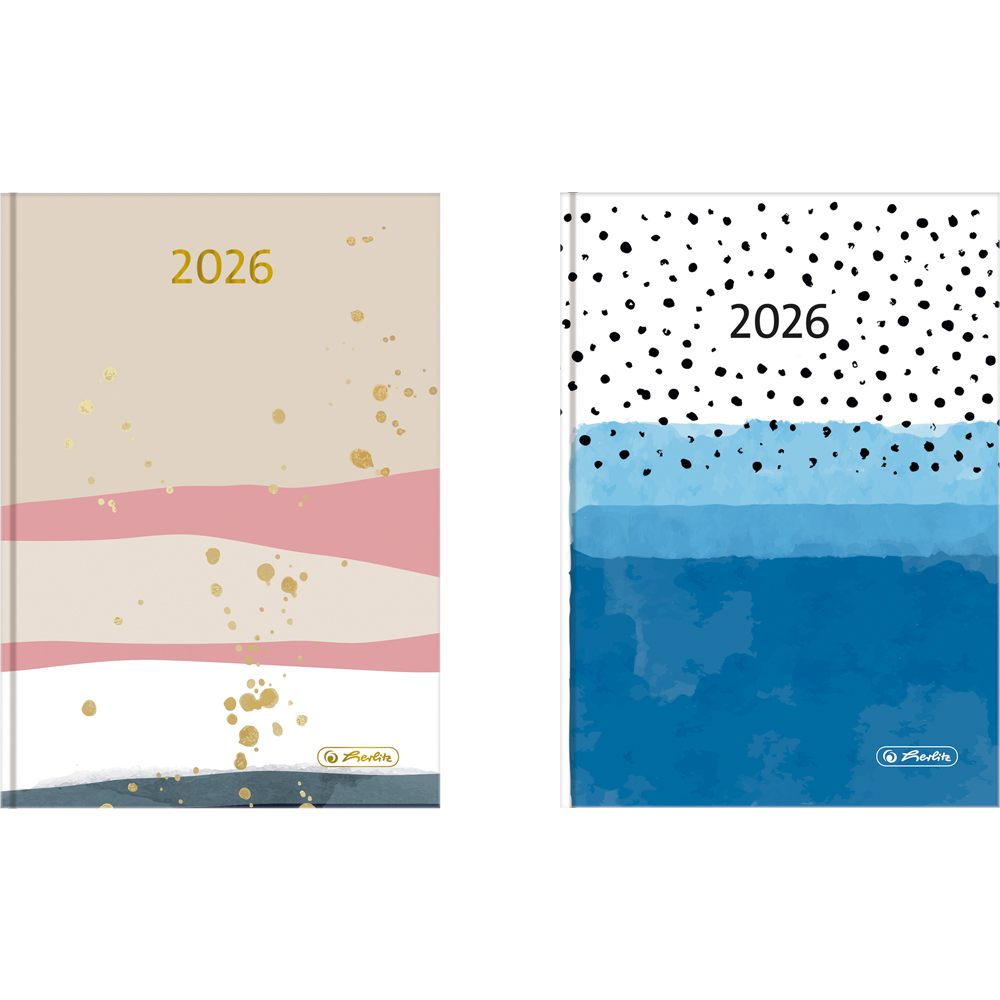 Herlitz Minitimer A6 Hardcover M.s. 2026 Kalender
