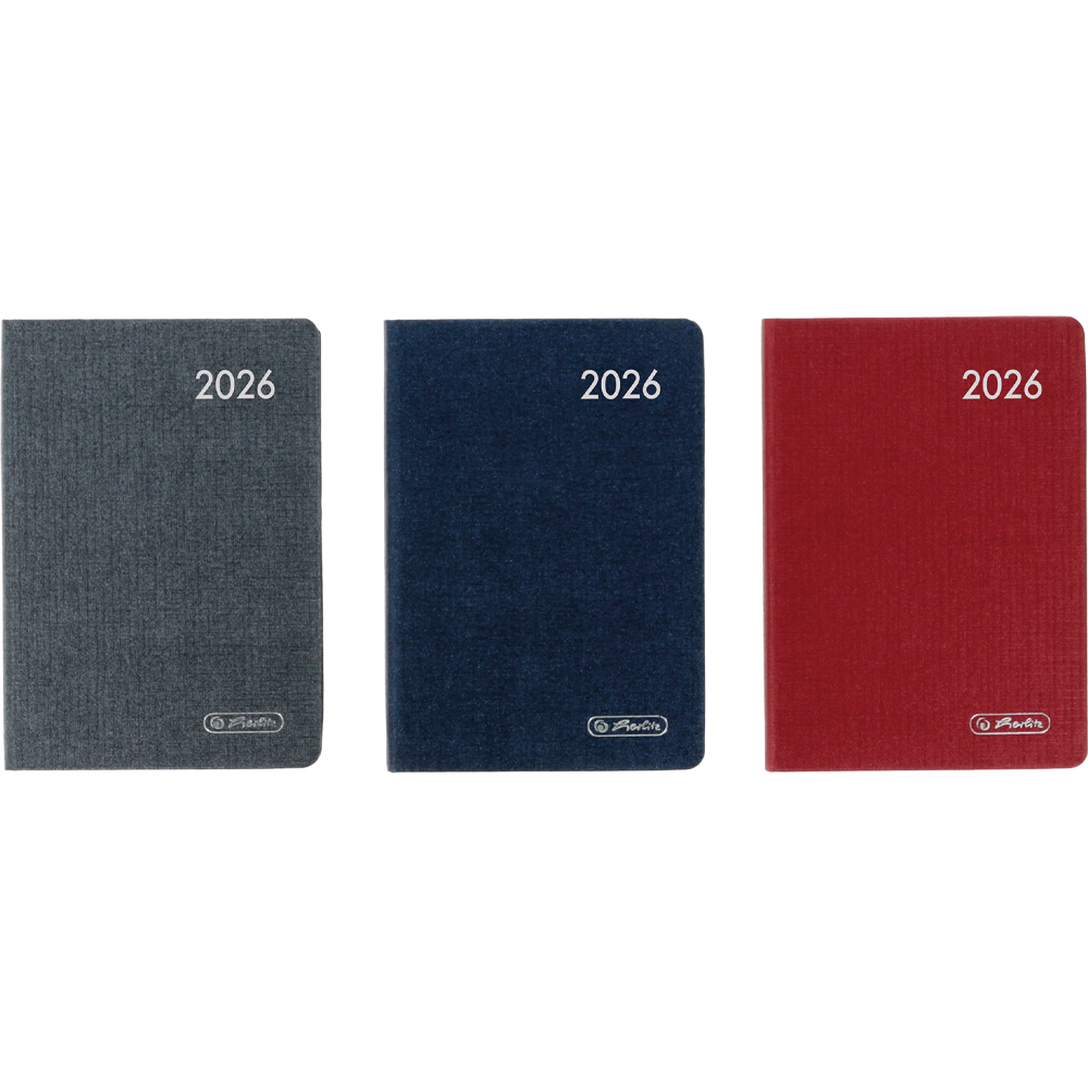 Herlitz Taschenkalender A7 Classic fs 2026 Kalender