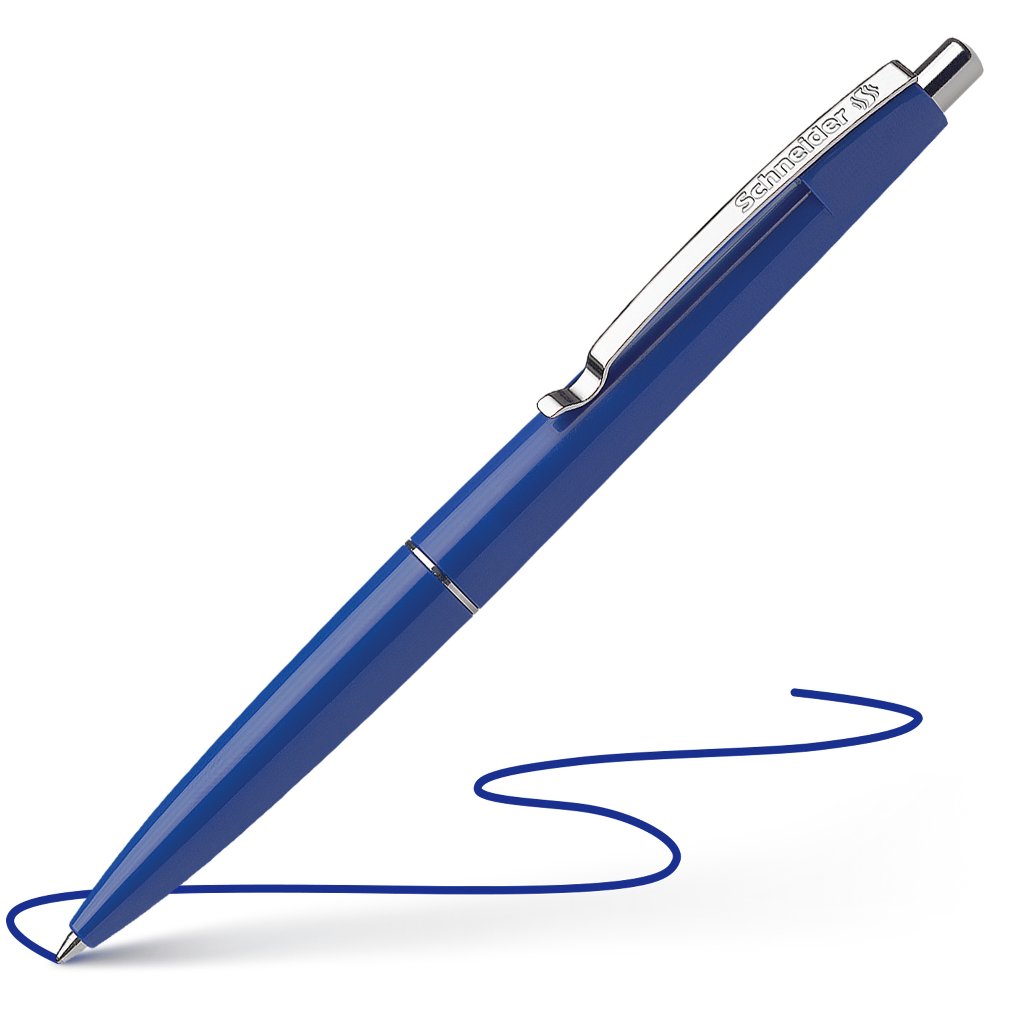 Schneider Kugelschreiber blau Schreibfarbe Blau 50 Stk.