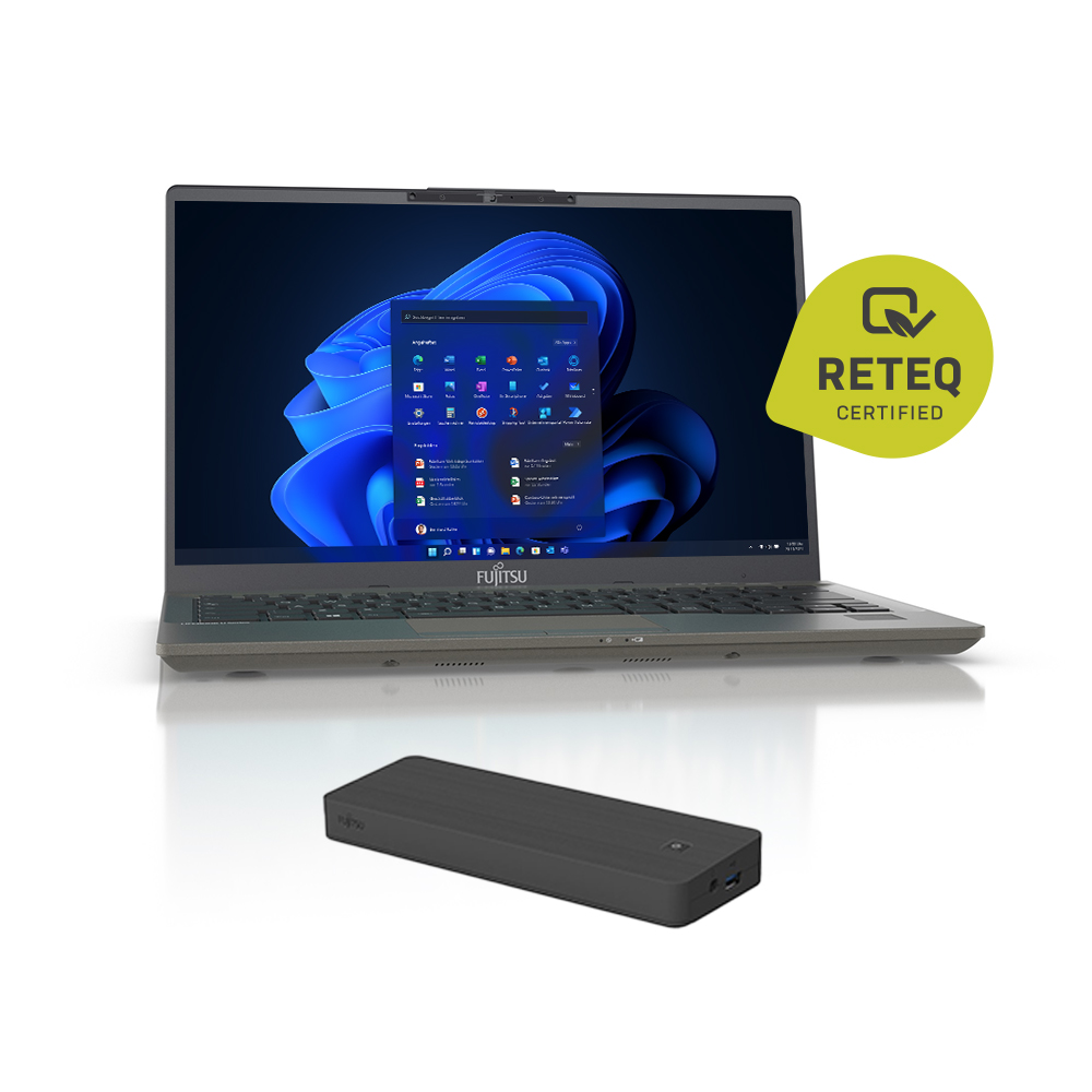 Fujitsu Lifebook U7411 14"i5-1145G7/&shy;16GB/&shy;512GBSSD/&shy;Touch/&shy;Dock W11