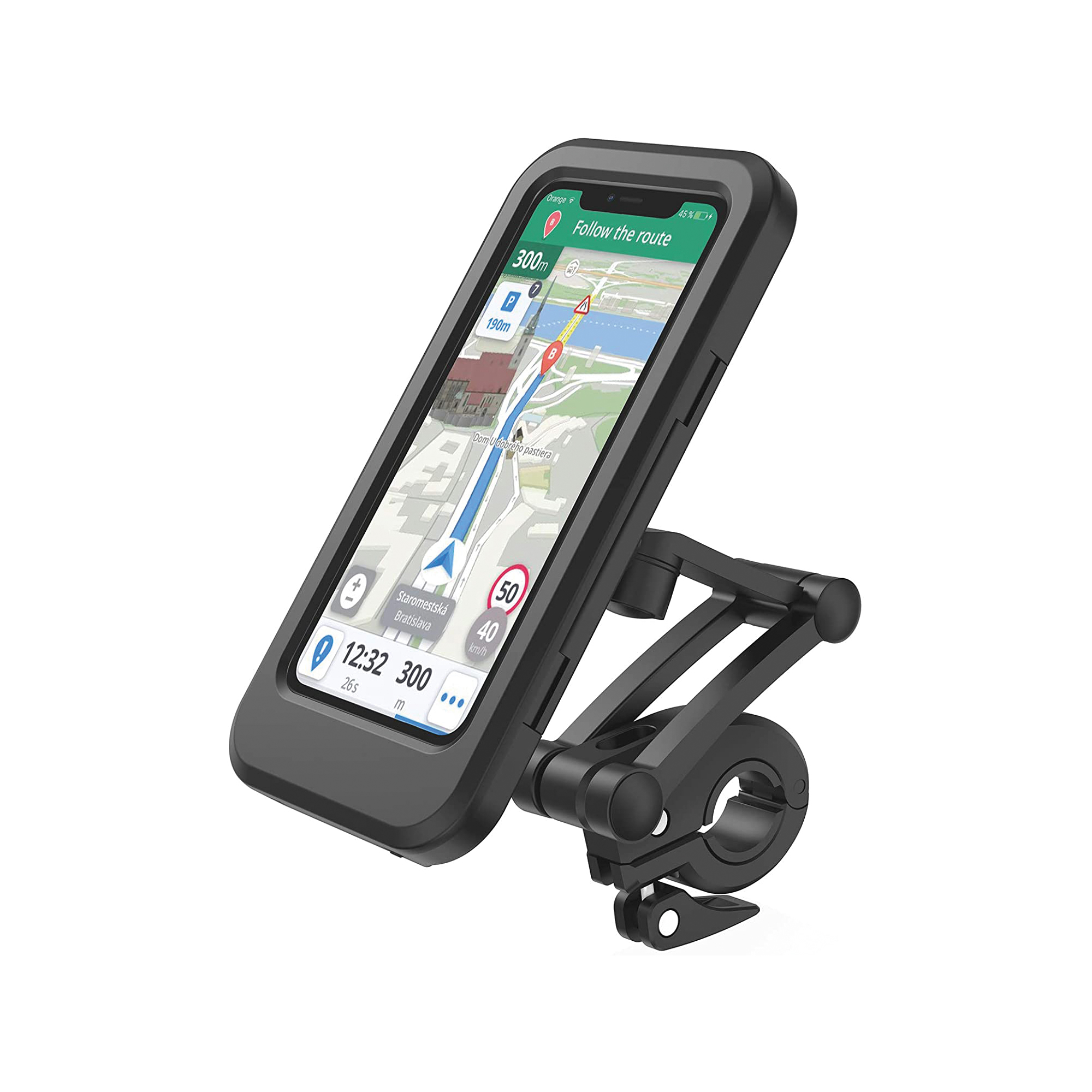 RealPower Smartphone Halterung RadTour für Fahrräder/&shy;E-Bikes