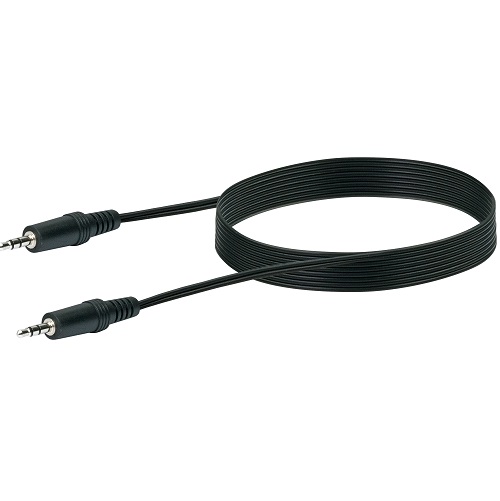 Schwaiger AUX Kabel Stereo 3,5mm 3m Schwarz Audio Zubehör