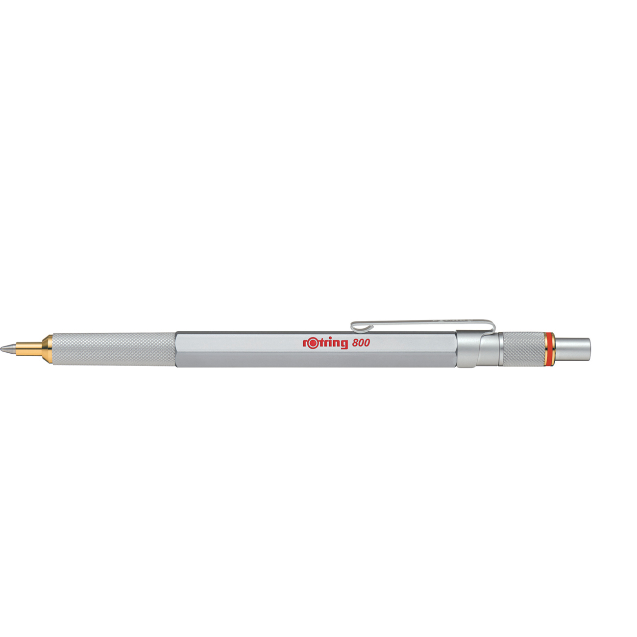 ROTRING Kugelschreiber 800 Silber, M-Schwarz Geschenkbox Kugelschreiber