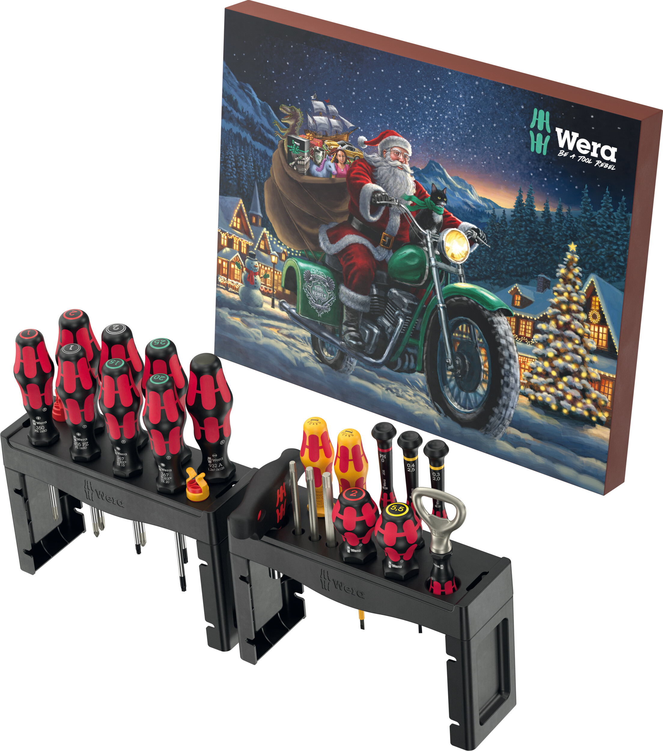 Wera Adventskalender 2025 28-teilig Kalender