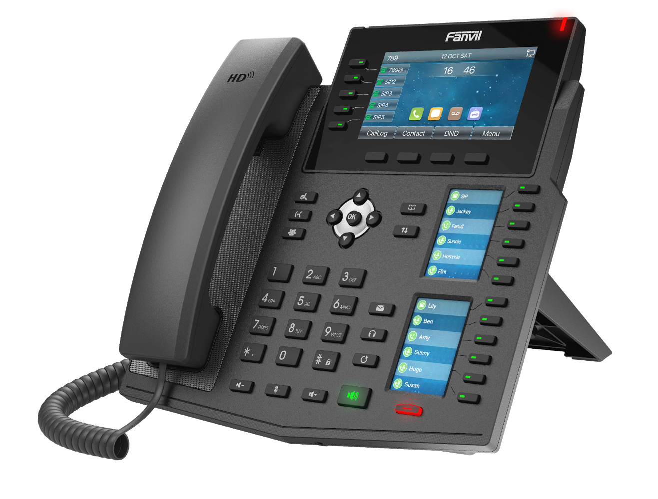 Fanvil IP Telefon X6U V2 schwarz