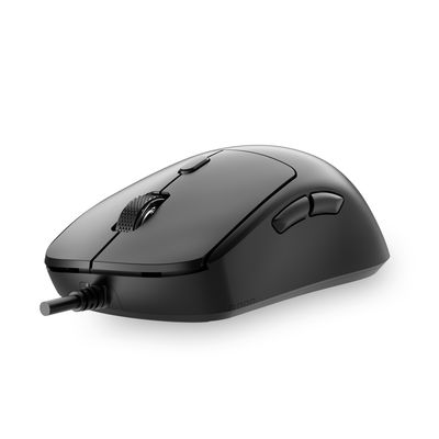 MediaRange Maus 6 Tasten kabelge. USB-C   800-2400 dpi  sw
