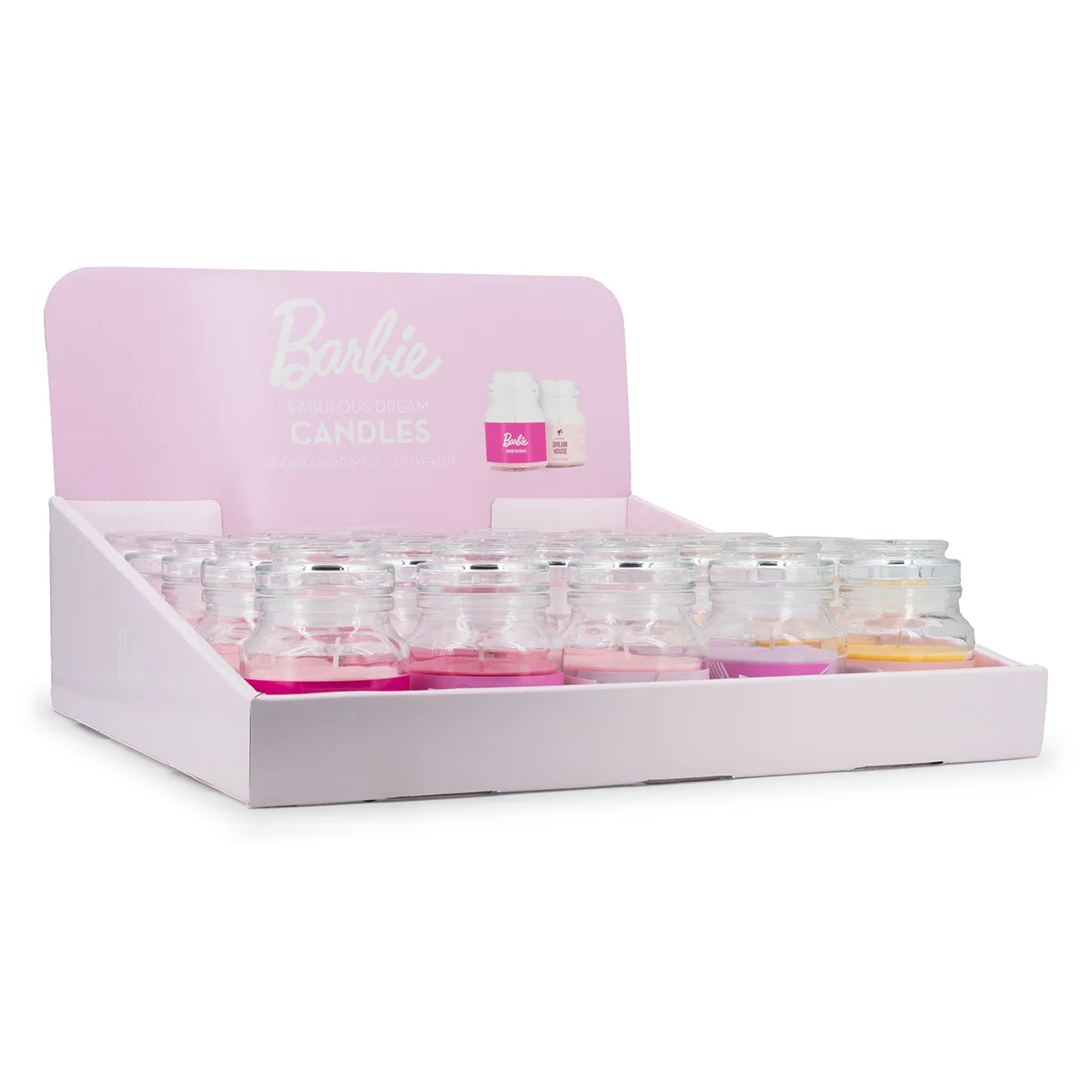 Barbie Thekendisplay Duftkerzen 25 x 110g