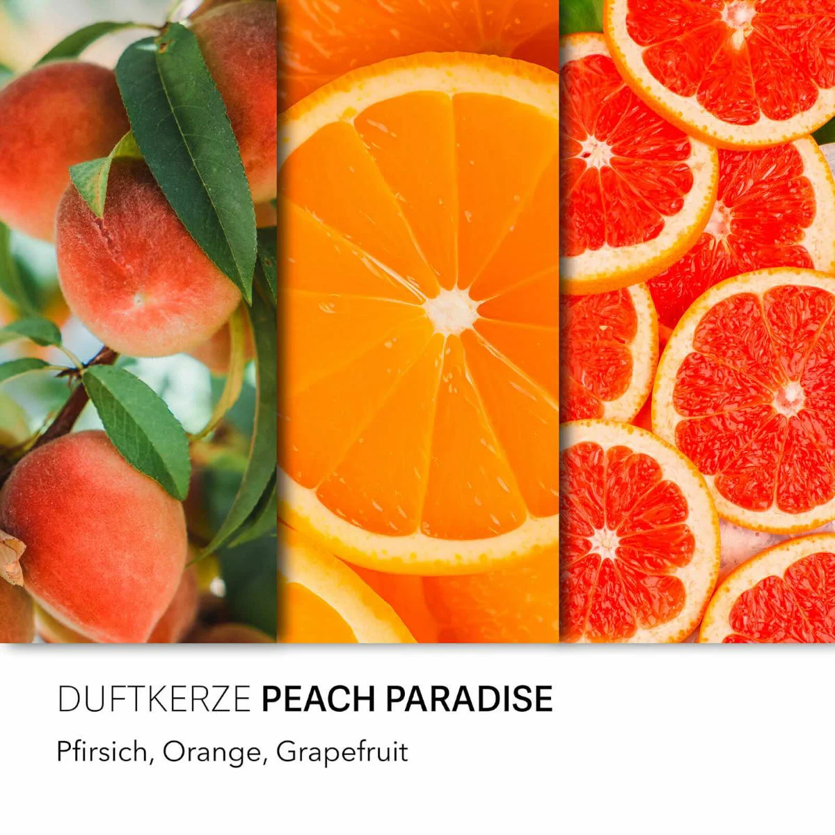 Haribo Duftkerze Peach Paradise - 135g