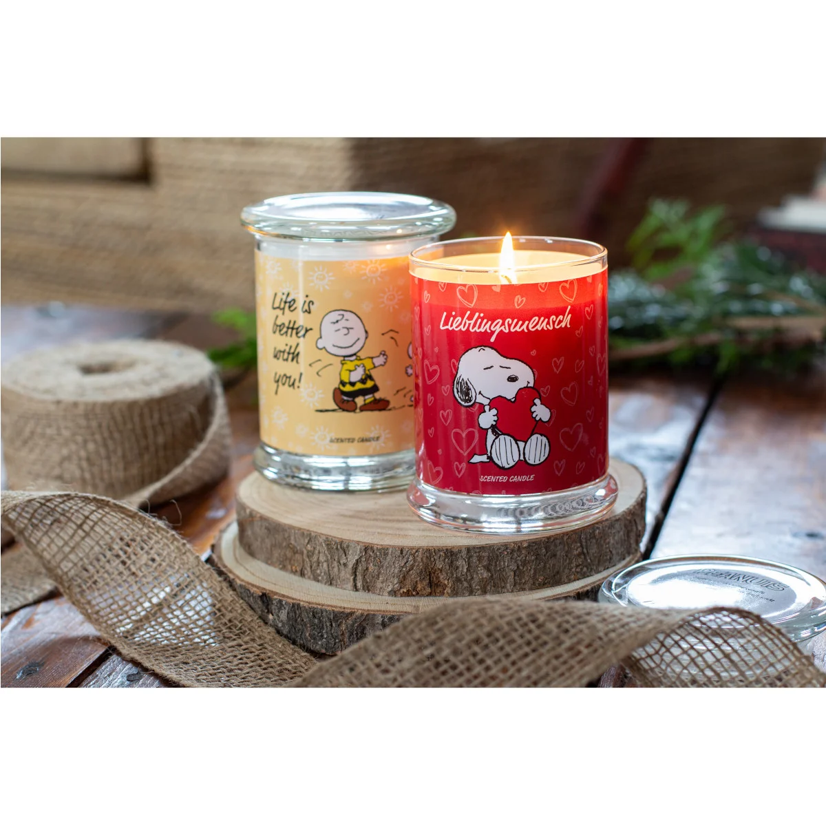 Penauts Duftkerze Life is better with you - 250g