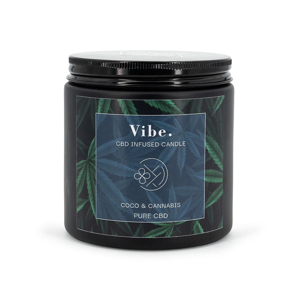 Candle Brothers Duftkerze CBD Vibe Coco & Cannabis 350g