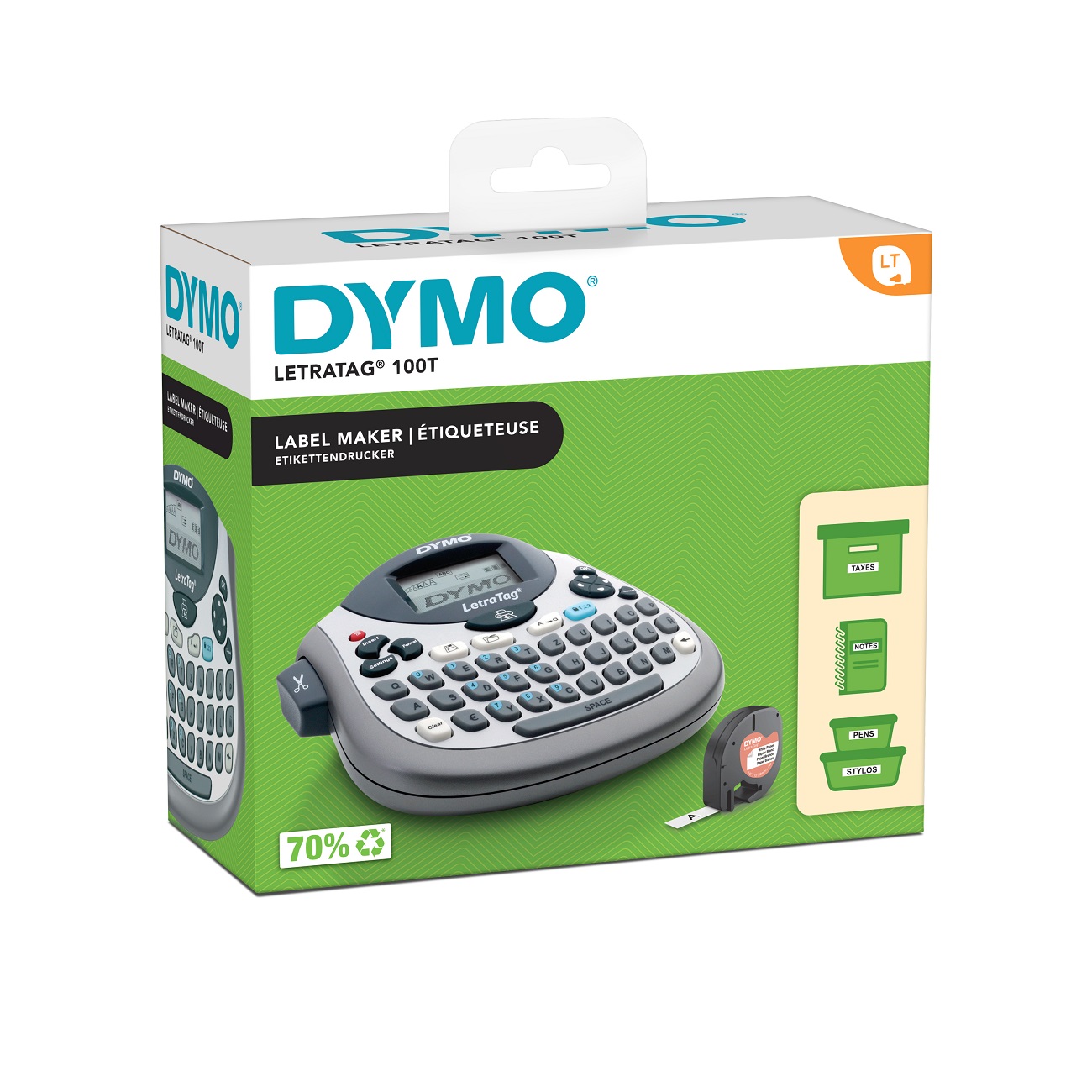 DYMO LetraTag LT-100T Tischgerät QWERTZ-Tastatur
