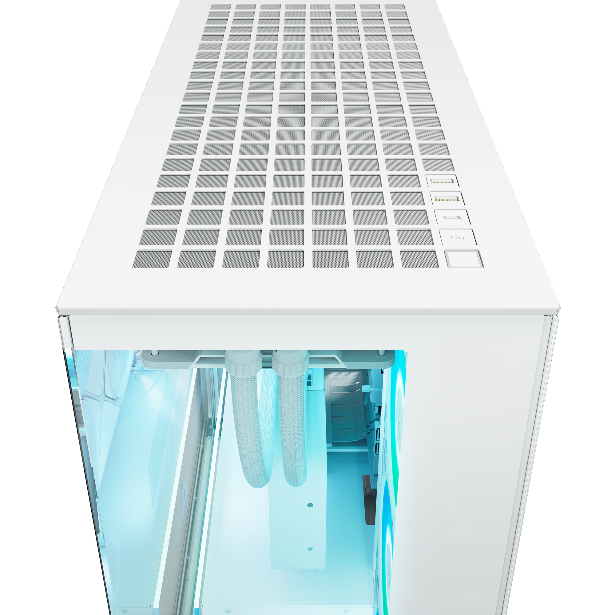 ARCTIC Geh Xtender White with GPU vertical mount