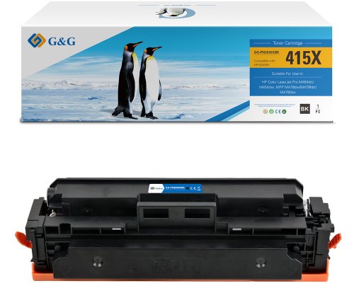 G&G XL-Toner kompatibel mit HP 415X/ W2030X Toner HP