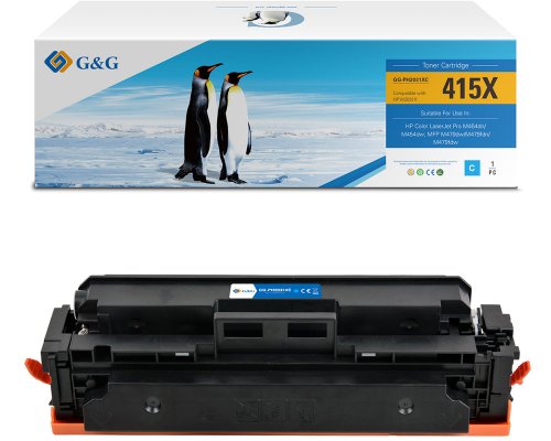 G&G XL-Toner kompatibel mit HP 415X/ W2031X Toner HP