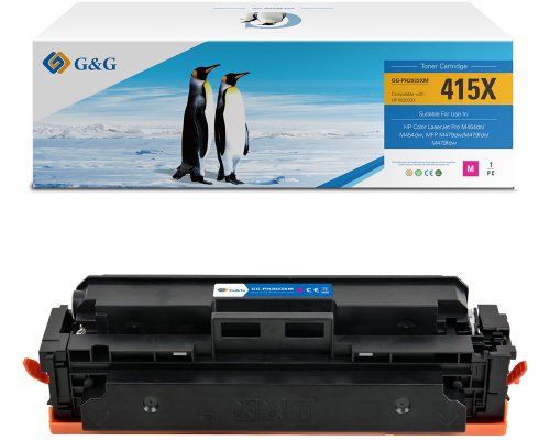 G&G XL-Toner kompatibel mit HP 415X/ W2033X Toner HP