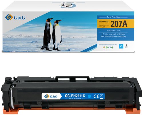 G&G Toner kompatibel mit HP 207A/ W2211A Toner HP