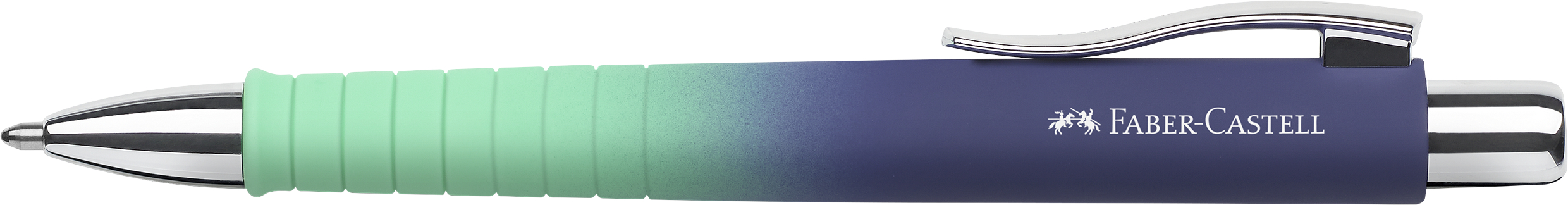 FABER-CASTELL Kugelschreiber Poly Ball Edition Buzzing Blue Kugelschreiber
