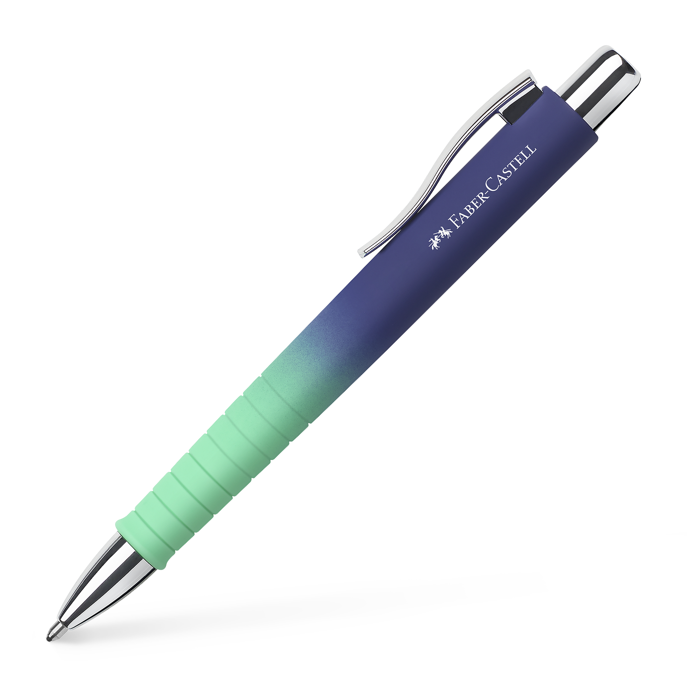 FABER-CASTELL Kugelschreiber Poly Ball Edition Buzzing Blue