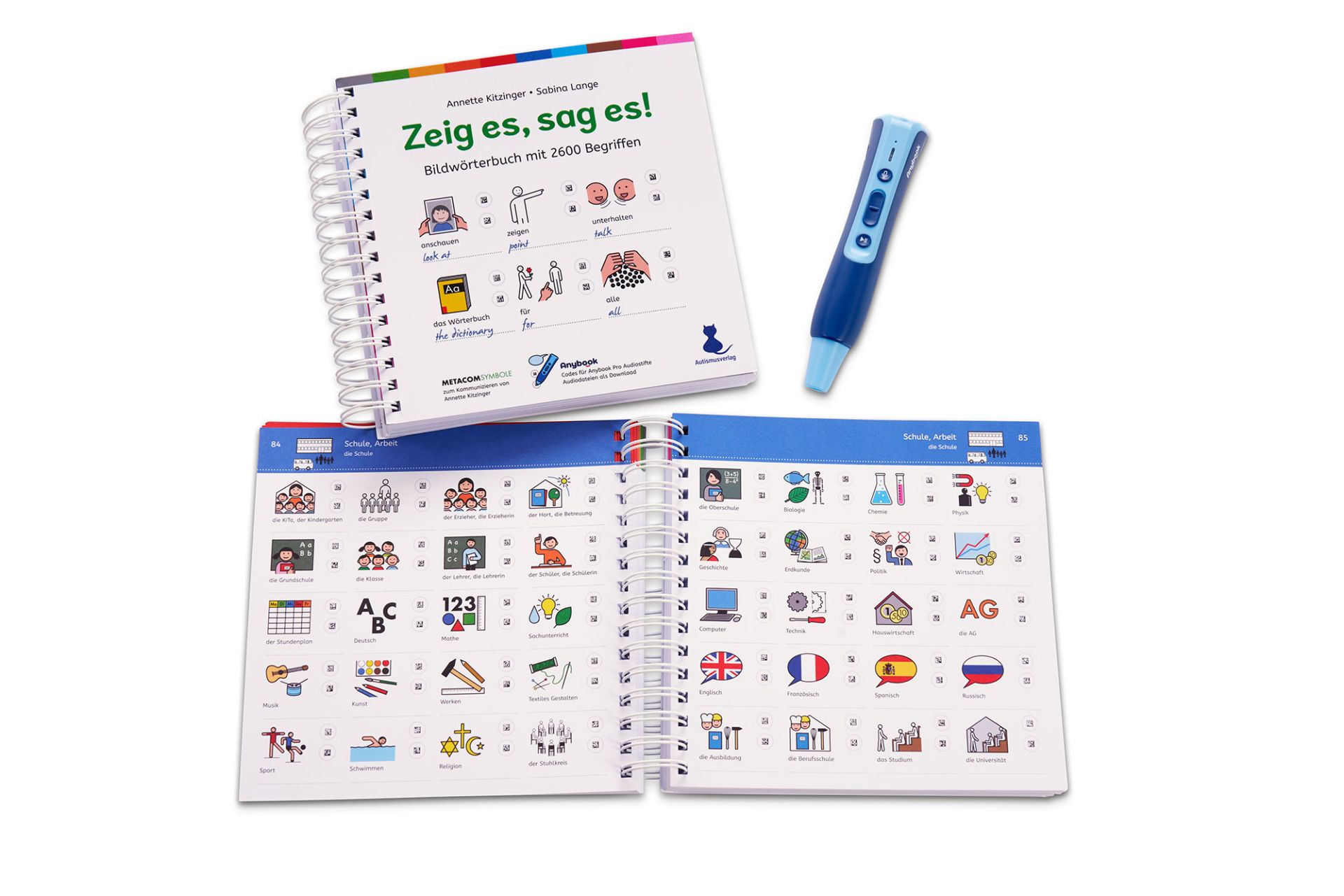 Anybook Pro Bundle mit Zeig es, sag es Audio Stift