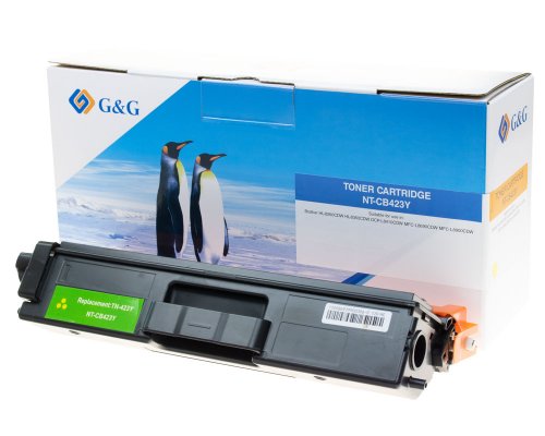 G&G XL-Toner kompatibel mit Brother TN-423Y Gelb Toner Brother