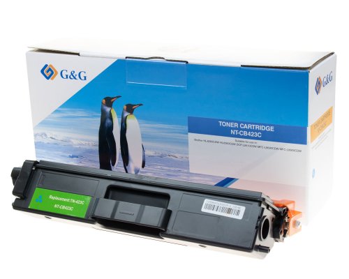 G&G XL-Toner kompatibel mit Brother TN-423C Cyan Toner Brother