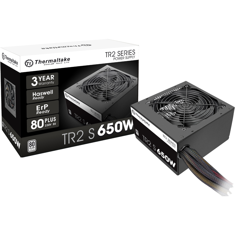 Netzteil Thermaltake TR2 S 650W ATX 80+ Black retail