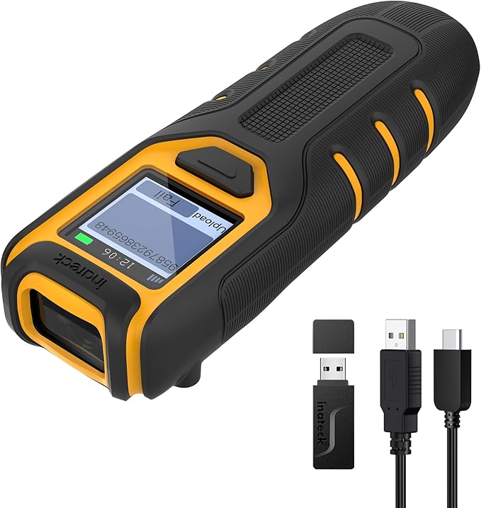 inateck Barcodescanner 49 black  Barcodescanner