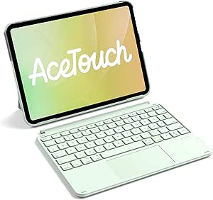 inateck Keyboard Ace Touch iPad 11/Air 4-5 Com. QWERTZ grün
