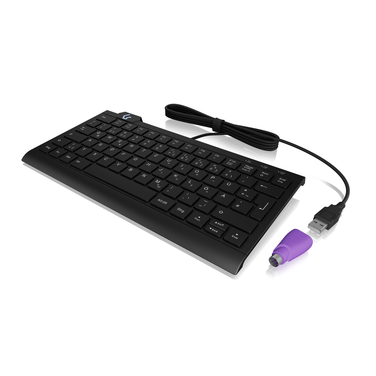 KeySonic Mini-TAS mit Nummernblock, BK, KSK-5010ELC (UK)