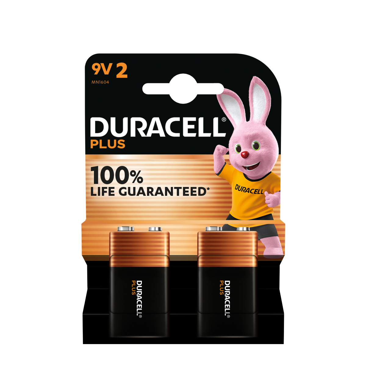 Duracell Batterie Plus NEW -9V (MN1604/6LR61) 2St. Batterien