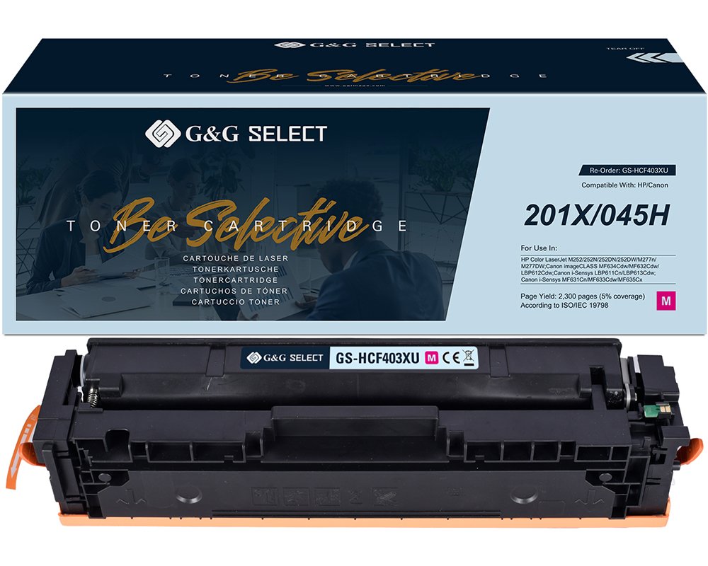G&G Select XL-Toner kompatibel mit HP 201X / Canon 045H Toner HP