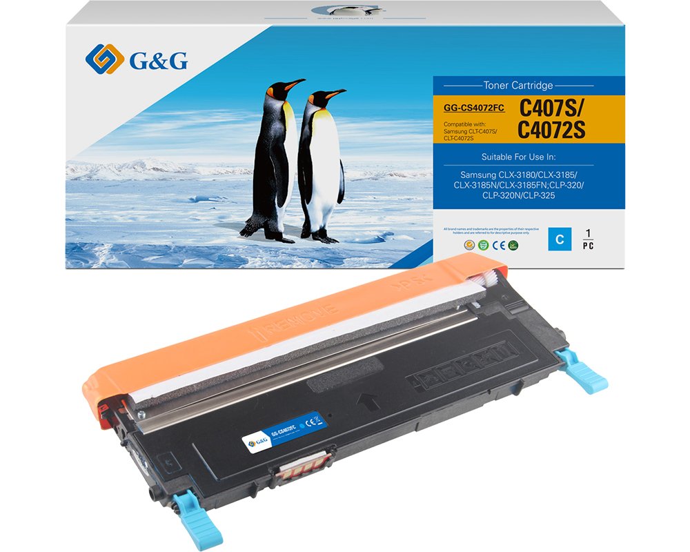 G&G Toner kompatibel mit Samsung CLT-C4072S/ HP ST994A Toner HP