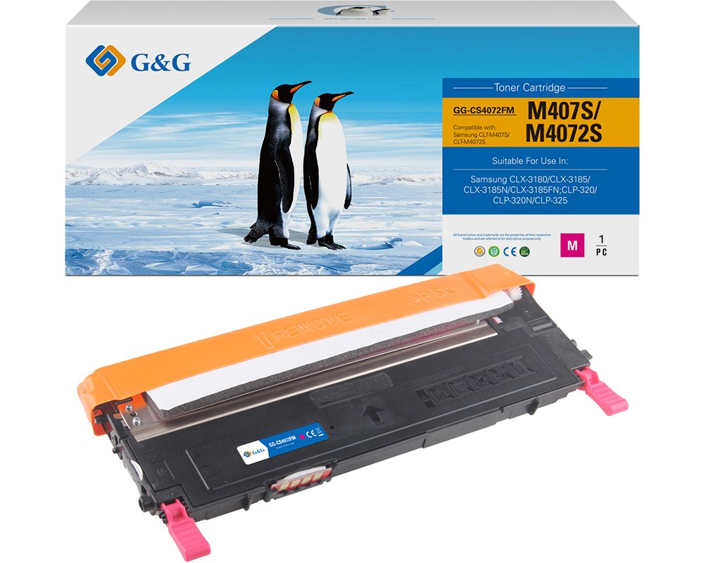 G&G Toner kompatibel mit Samsung CLT-M4072S/ HP SU262A Toner HP