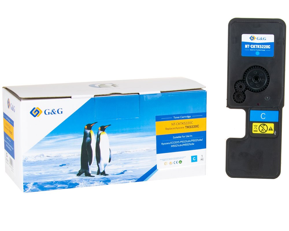 G&G Toner kompatibel mit Kyocera TK-5220C/ 1T02R90NL1