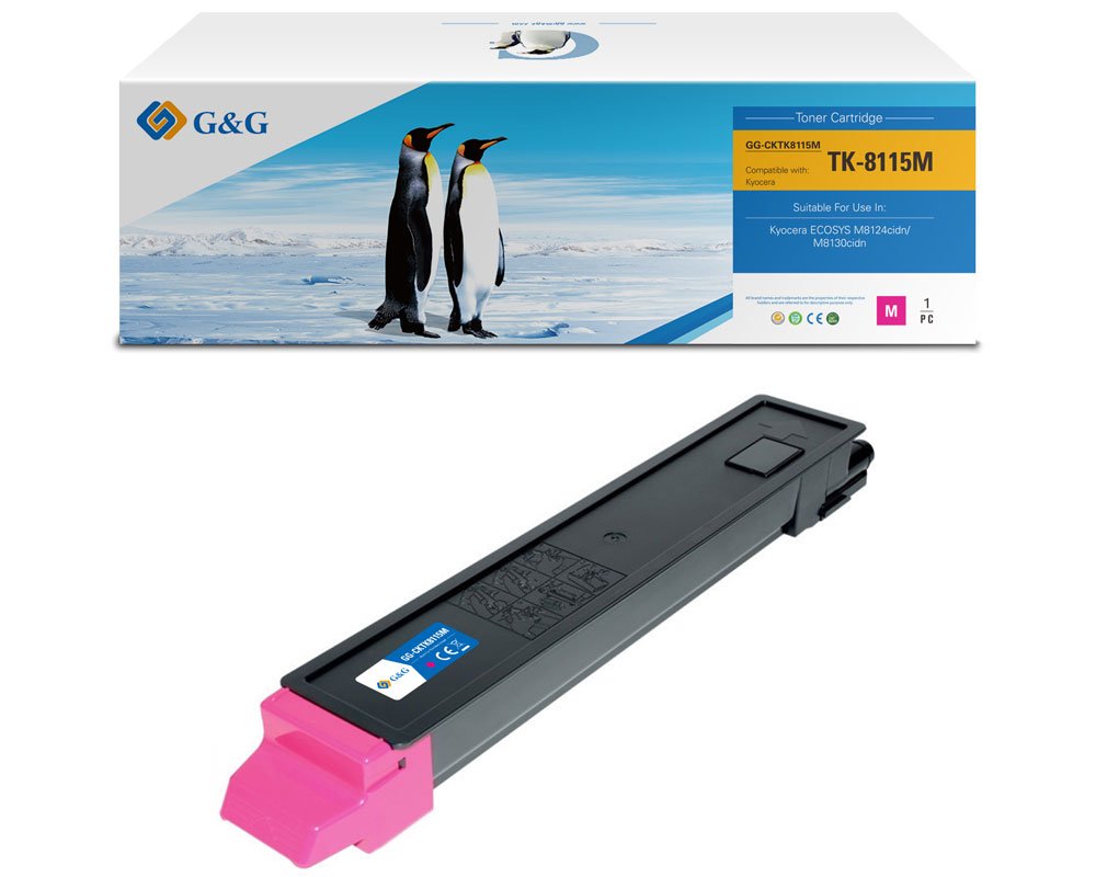G&G Toner kompatibel mit Kyocera TK-8115M/ 1T02P3BNL0