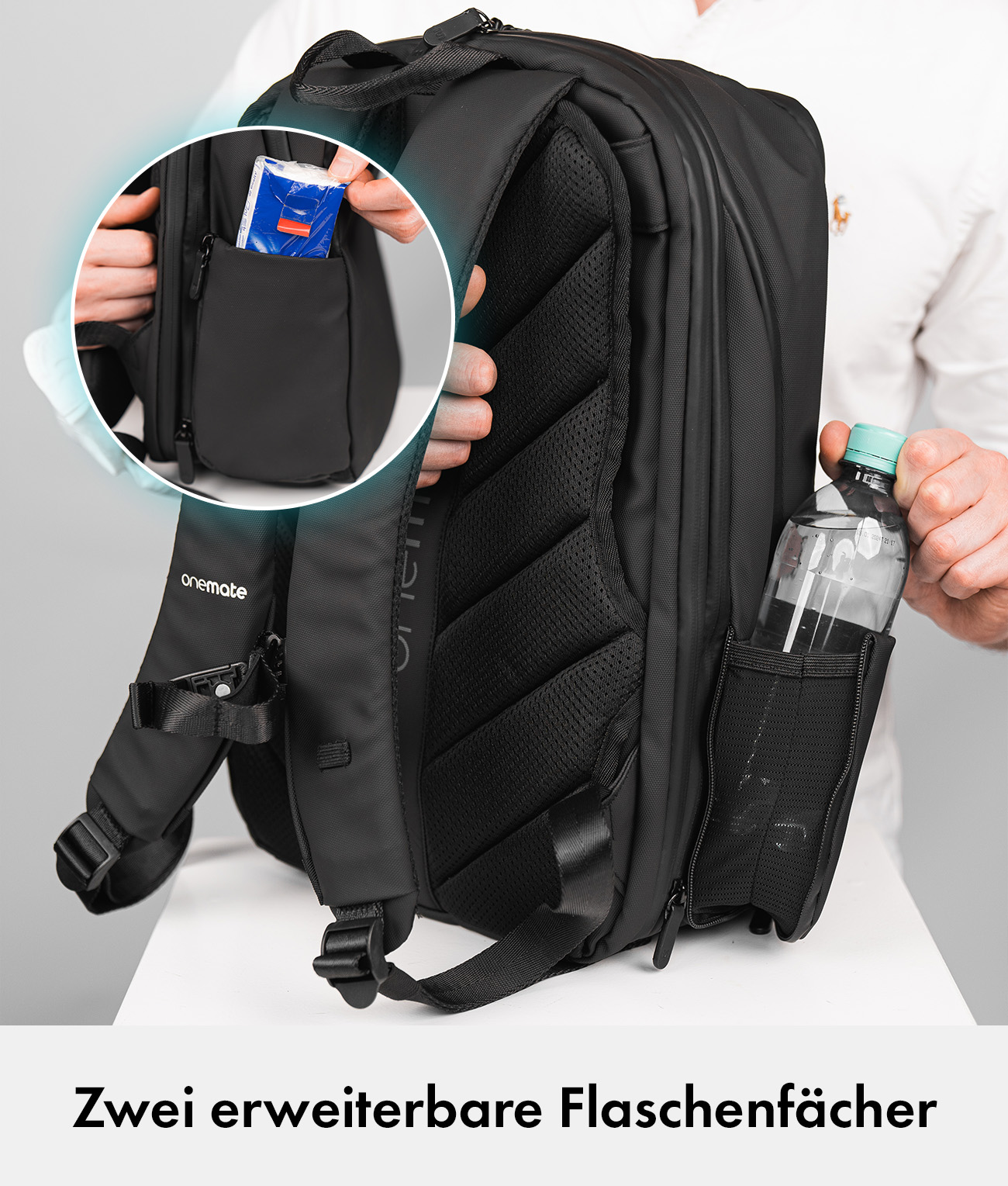 Onemate Backpack Pro 2 / schwarz