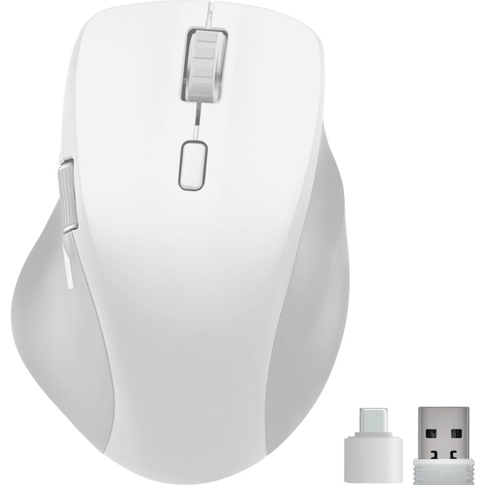 Speedlink Maus LIBERA,  rechargable, wirel. & BT, silent, wh retail