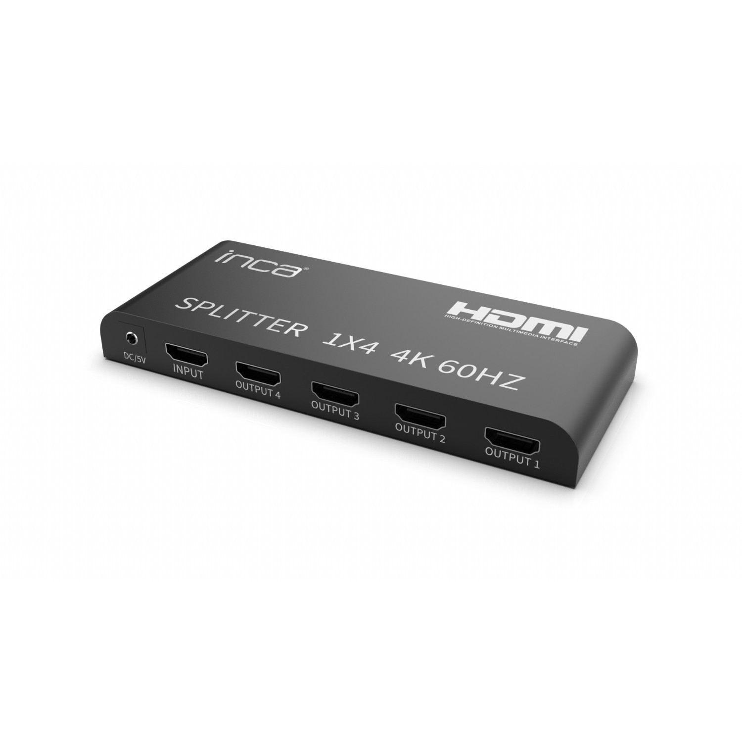 INCA HDMI-Splitter HDMI->5xHDMI2.0/4K/600MHz/6Gbit/s      sw