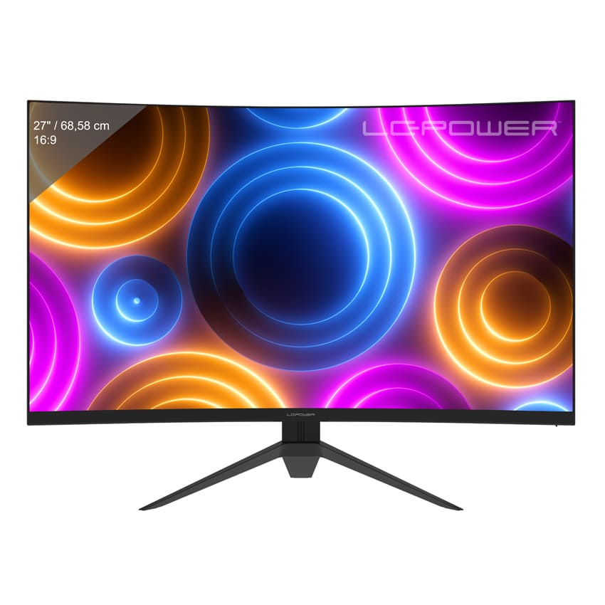 LC-Power 68,58cm (27) LC-M27QC Curved-PC-Monitor QHD 16:9
