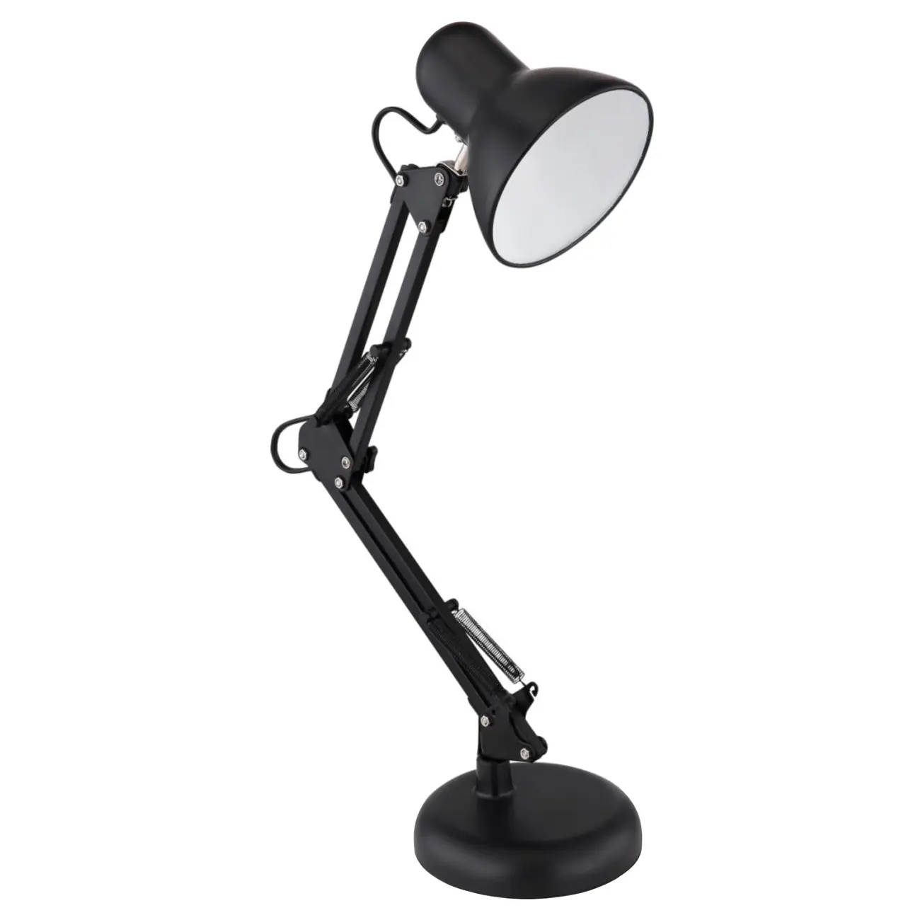 RealPower Retro Schreibtischlampe SL-70,schwarz Metall LED