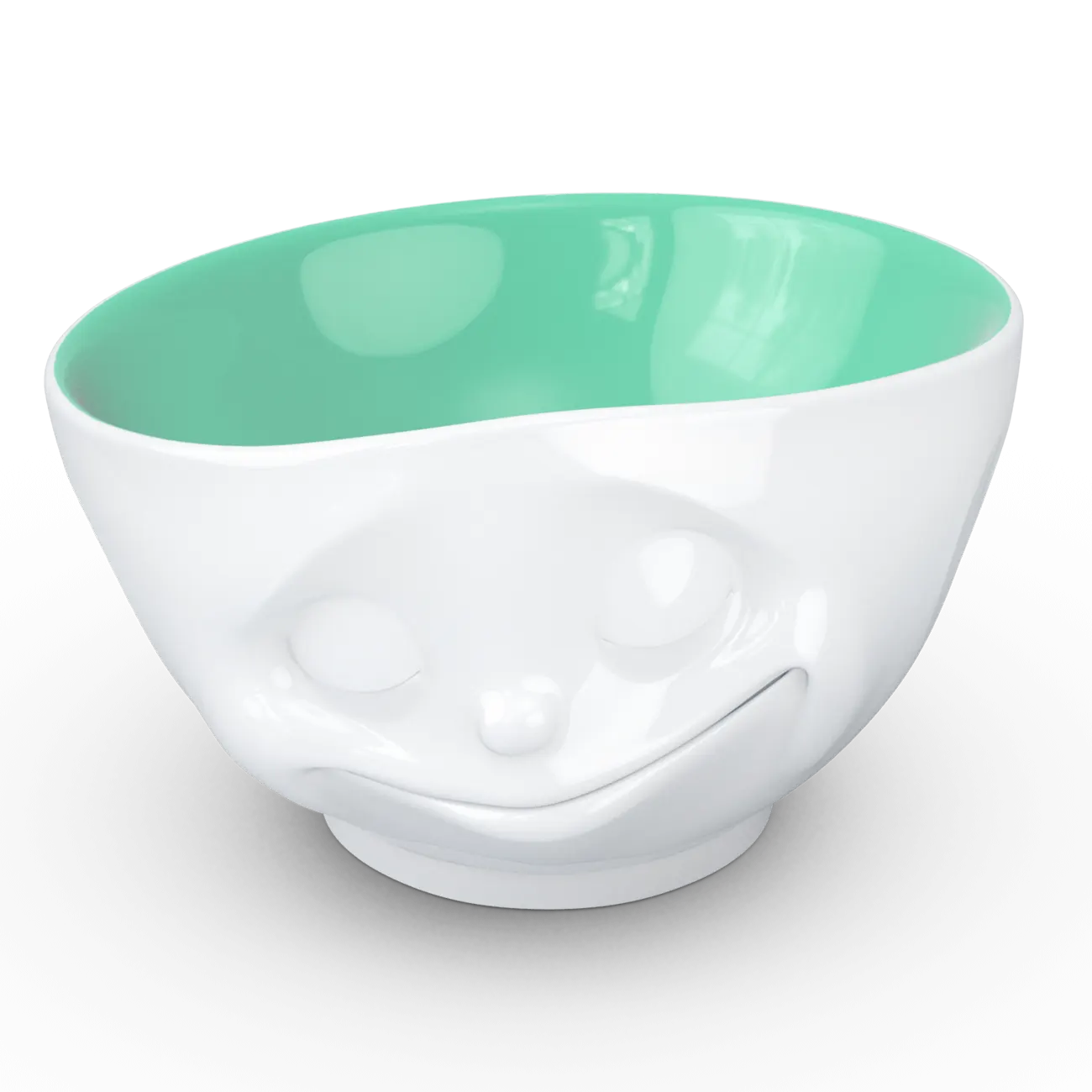 FIFTYEIGHT Schale 500ml - Glücklich innen Jade
