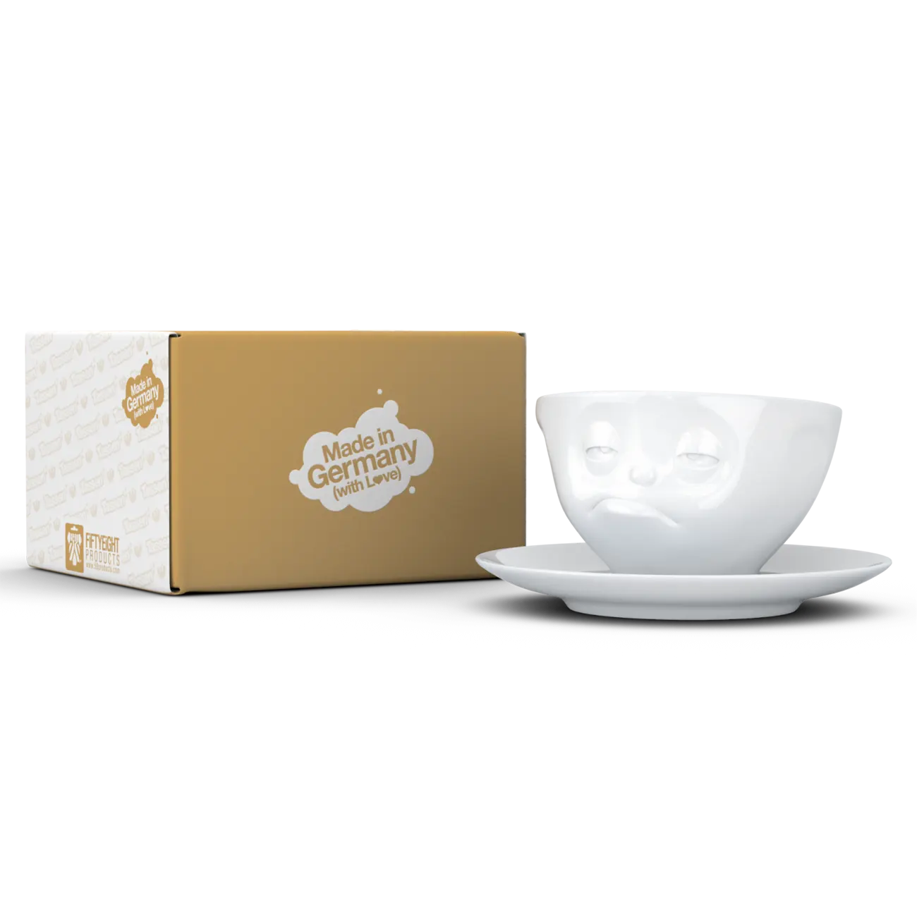 FIFTYEIGHT Kaffeetasse 200ml - Verpennt weiß