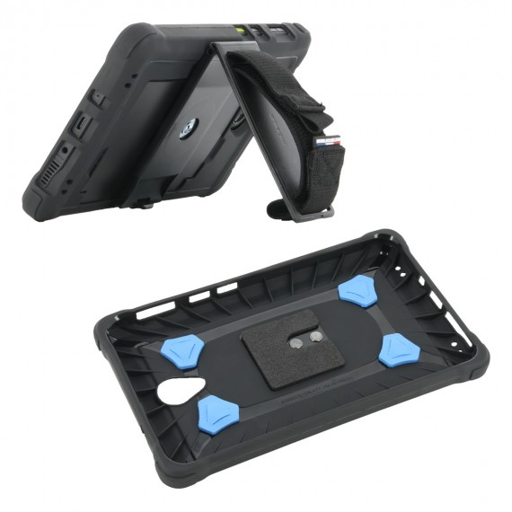 Mobilis PROTECH Case+kickstand+360°handst. f GalaxyTab A5 8 Apple Zubehör