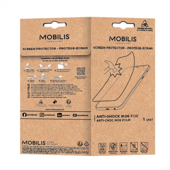 Mobilis Scr. Prot. Anti-Shock Motorola Moto G75