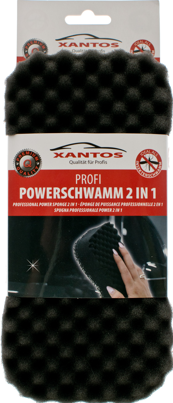 XANTOS Powerschwamm 2in1 KFZ Zubehör
