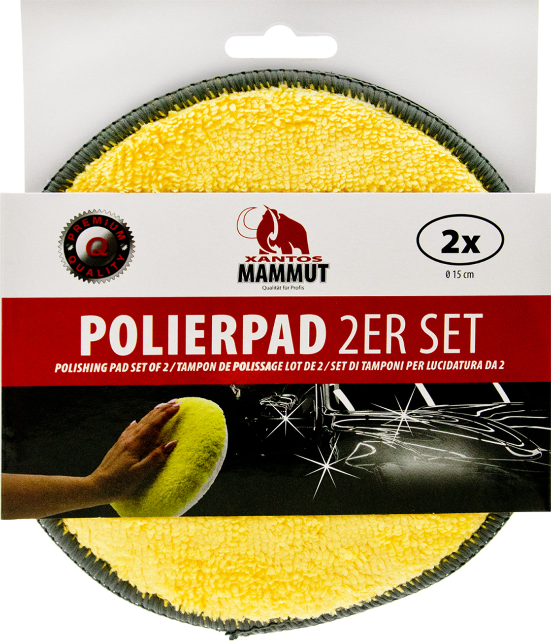 XANTOS Polierpad-Set (2 Stück)